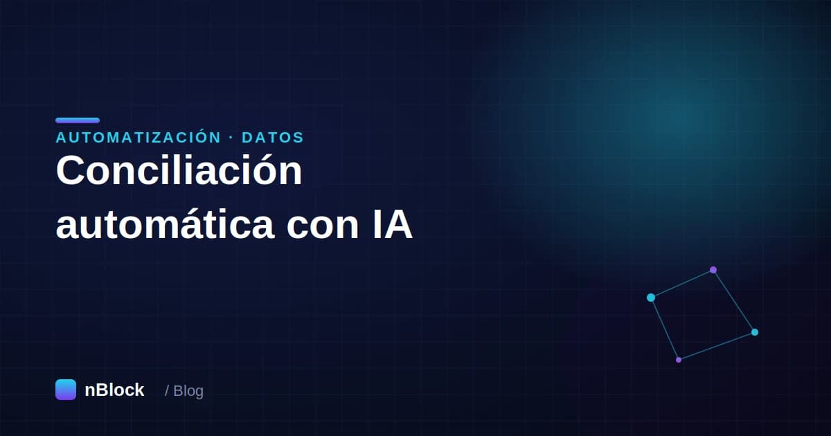 Conciliación automática con IA: bancos, extractos y listas de precios sin cruzar planillas a mano